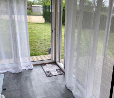 Beaulieu - Montchovet - Marandiniere Apartment | Cozy Bungalow in the Garden - Pet & Child Friendly Retreat