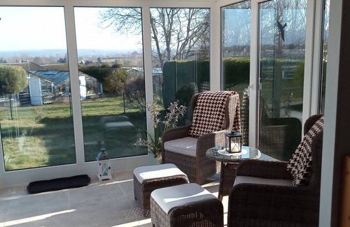 Lichtenwalde House | Pet-Friendly Bungalow with Terrace and Barbeque Area