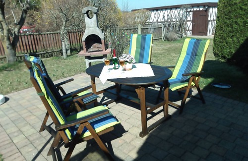 Lichtenwalde House | Pet-Friendly Bungalow with Terrace and Barbeque Area