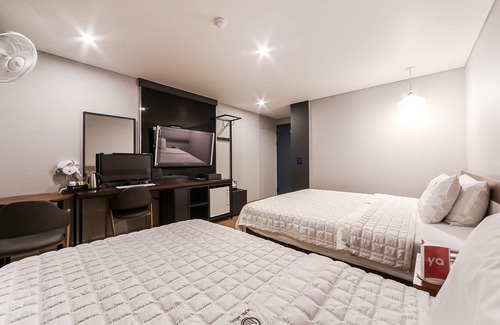 Buk-gu Hotel | Eco-Friendly Getaway at Busan Hwamyeongdong Mercy Hotel