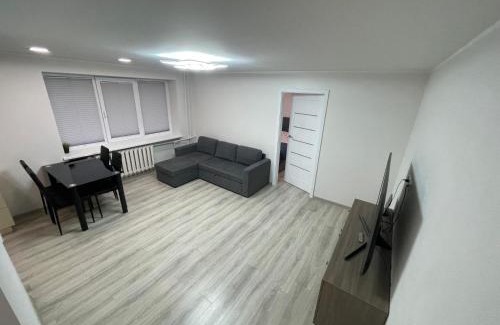 Panevezys Apartment | Central City Stay: Guest Rated 10/10 & Family Friendly