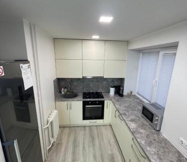 Panevezys Apartment | Central City Stay: Guest Rated 10/10 & Family Friendly
