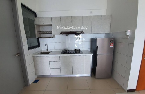 Kampung Bagan Dalam Condo | Butterworth Home for 4 with Scenic Views and Pool Access