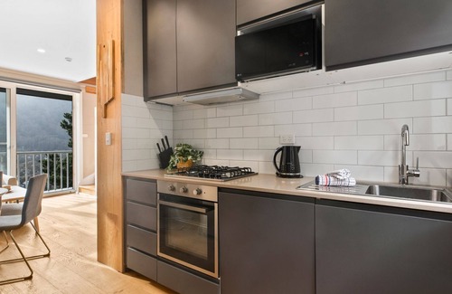 Thredbo Apartment | Experience Byadbo 8: Modern Two-Bedroom Family Retreat