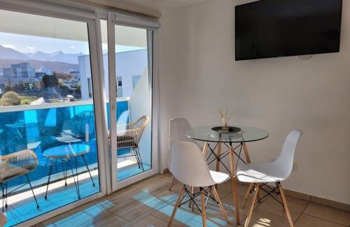 Province of Tierra del Fuego Apartment | Inviting Studio with Balcony and Mountain Views, 10/10 Rated