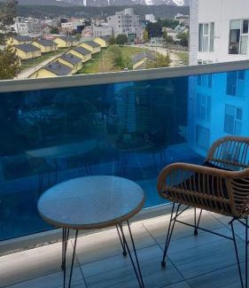 Province of Tierra del Fuego Apartment | Inviting Studio with Balcony and Mountain Views, 10/10 Rated