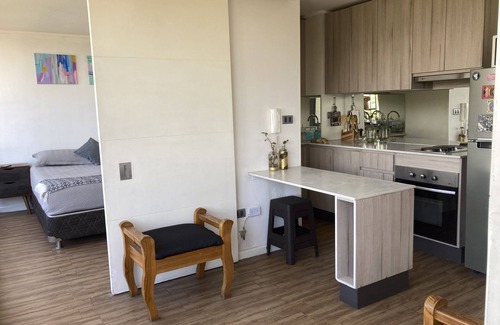 Quinta Normal Apartment | Central and Serene Hotel with Mountain Views & Spa Amenities