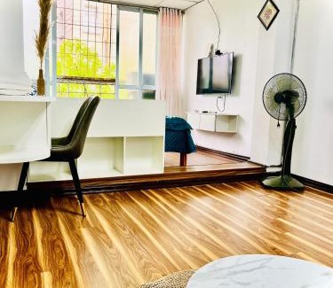 Hang Bai Apartment | Budget-Friendly 2-Bedroom Family Apartment with Kitchen