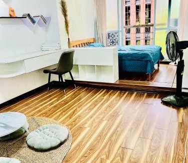 Hang Bai Apartment | Budget-Friendly 2-Bedroom Family Apartment with Kitchen