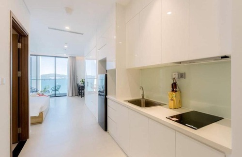 Vinh Hai Apartment | Scenia Bay Studio: Guest Rated 9/10 with Pool Access