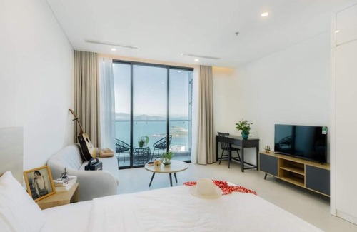 Vinh Hai Apartment | Scenia Bay Studio: Guest Rated 9/10 with Pool Access
