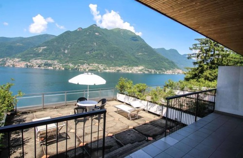 Faggeto Lario Apartment | Cozy Oceanfront Stay at C Superior by Interhome