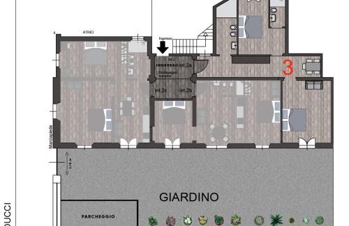 Sallustiano Apartment | C3 Top Class Apartment, 2 camere da letto, 2 bagni, giardino distante 15 minuti a piedi da Fontana di Trevi
