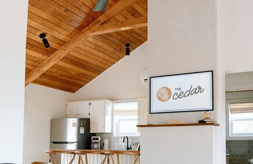 Salmon River Road House | Experience The Cedar: Waterfront Retreat with Kayaks & Sauna