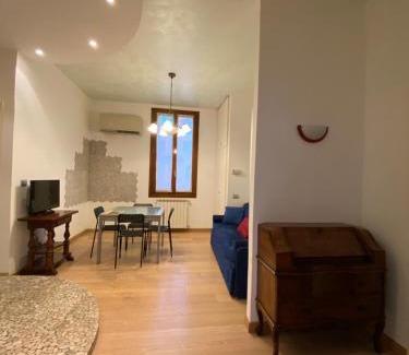 Dorsoduro Apartment | Cozy Ca' Santa Marta Apartment with Kitchen Amenities