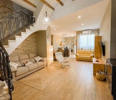 Beniarjo House | CA TONI: Inviting Rural Retreat with Fireplace & Family Amenities