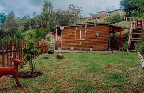 Medellin Cabin | Relax at Cabaña Bosque Madera, Just 25 Minutes from Medellín