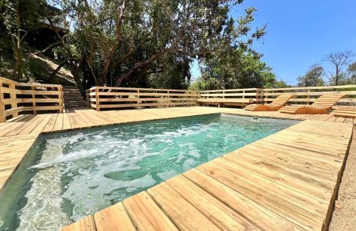 Quintero House | Relax at Cabaña Cerro Mauco with Pool and Ocean Views