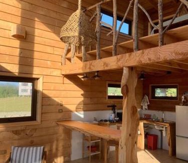 Ancud House | Scenic Cabin with Fireplace and Breakfast Included