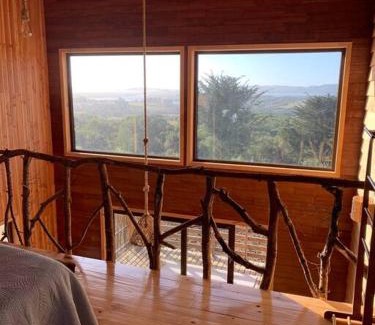 Ancud House | Scenic Cabin with Fireplace and Breakfast Included