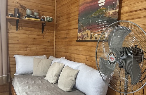Oceania del Polonio Cabin | Discover Cabaña de la Tierra in Oceania's Enchanting Woods