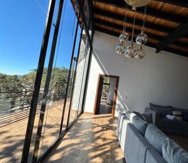 Mazamitla House | Serene Cabin Retreat with Outdoor Jacuzzi in the Forest