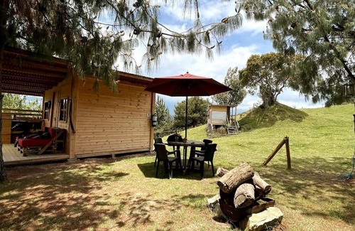 Guatavita Other | Top-Rated Cabaña "Entre Pinos" with Hot Tub in Guatavita