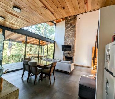 Mazamitla Ski Chalet | Family-Friendly Cabaña La Finca in Mazamitla, 4-Star Stay