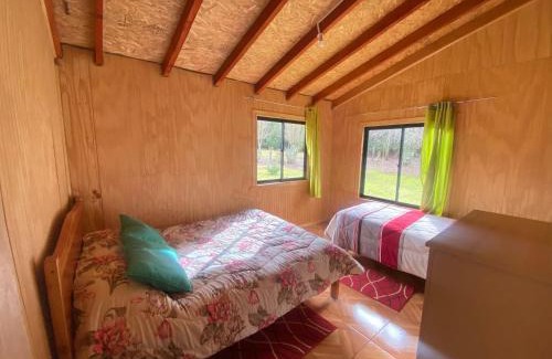 Conaripe House | Cozy Cabaña Las Gotas in Beautiful Coñaripe