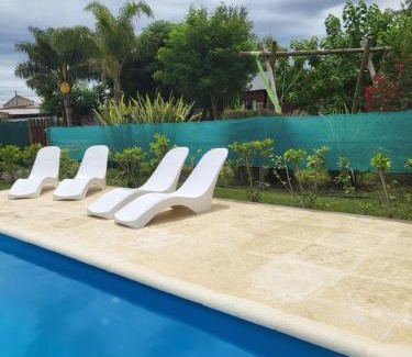Lobos Apartment | Oceanfront Cabaña Los Acacios II in Lobos - Family Friendly