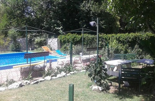 Huerta Grande House | Cozy Cabaña Los Lirios with Refreshing Pool Access