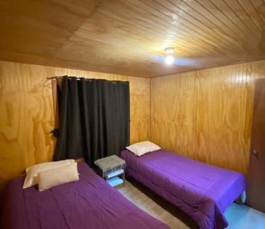 Castro House | Cozy Cabaña Los Ulmos: Family-Friendly with Hot Tub