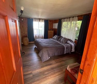 Castro House | Relax at Cabaña los Zorzales with Pool and Kitchen Access