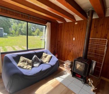 Castro House | Relax at Cabaña los Zorzales with Pool and Kitchen Access