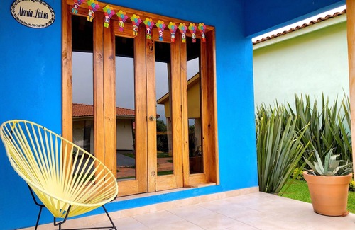 Santa Fe de la Laguna Cabin | Discover Cabaña Maria Luisa: Ocean View & Spa Retreat