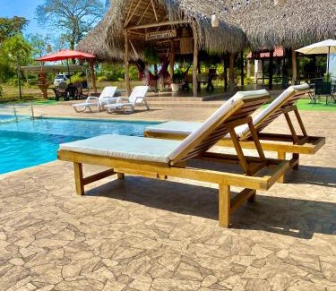 Talaigua Nuevo House | Oceanfront Cabaña Montecarlo: Pet-Friendly & Family Fun