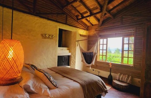 Guatavita Cabin | Discover Cabaña "MOX CONECTA" with Hot Tub & Scenic Views