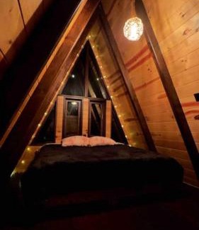 San Jose del Pacifico Ski Chalet | Cabaña nueva en el bosque y cerca al río Starlink