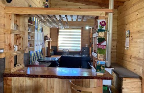 Calbuco House | Welcoming Cabaña Oro Rayado in Calbuco with Pool & Breakfast