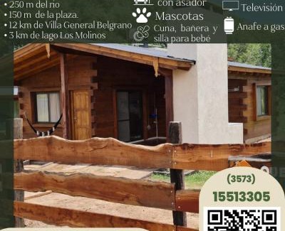 Los Reartes House | Private Getaway at CABAÑA PRIVADA NALÚ – Rated 9.3/10!