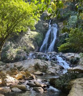 Puerto Triunfo Apartment | Cozy Cabaña Santorini Colombiano: Pet Friendly with Pool