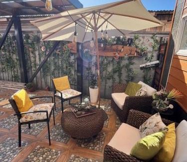 Valdivia Apartment | Cozy Cabaña Tipo Departamento Isla Teja for Kids