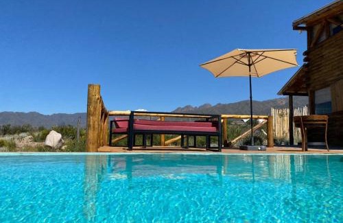 Las Compuertas Ski Chalet | Exceptional Cabaña Lavanda with Oceanfront Views