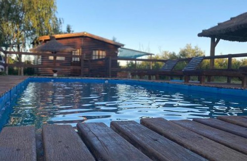Partido de Las Flores House | Cozy Cabañas Aires Campestres with Oceanfront Views