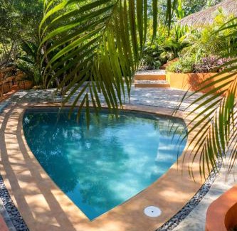 Mazunte Bed & Breakfast | Discover Cabañas Amaia: Guest Rated 10/10 with Pool Access