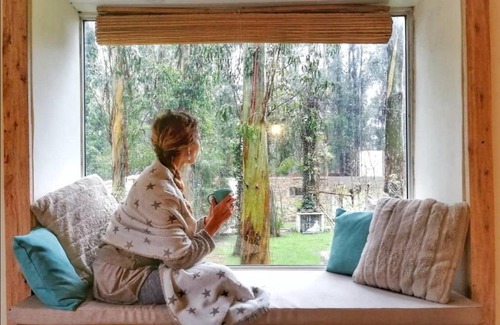 Bosque Peralta Ramos Cabin | Pet-Friendly Cabañas Bosk with Hot Tub & Breakfast Included
