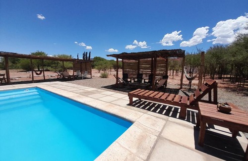 Banda Florida House | Tranquil Cabañas Cañones del Triásico with Ocean Views