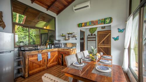 Penas Blancas House | Experience La Fortuna Rainforest Glass Cabin with Pool