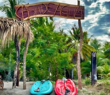Tonala Hotel | Pet-Friendly Cabañas Casa de Agua with Private Beach Access