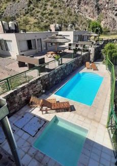 Rincon del Atuel Apartment | Pet-Friendly Cabañas Cerro Colorado with Pool & Hot Tub
